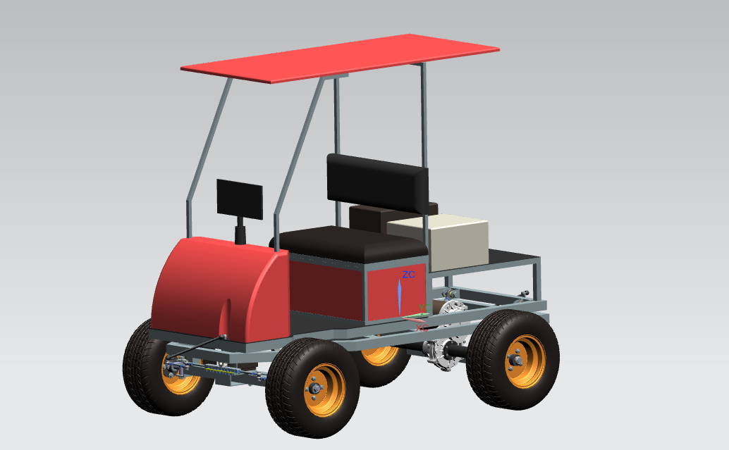 自动驾驶高尔夫球车